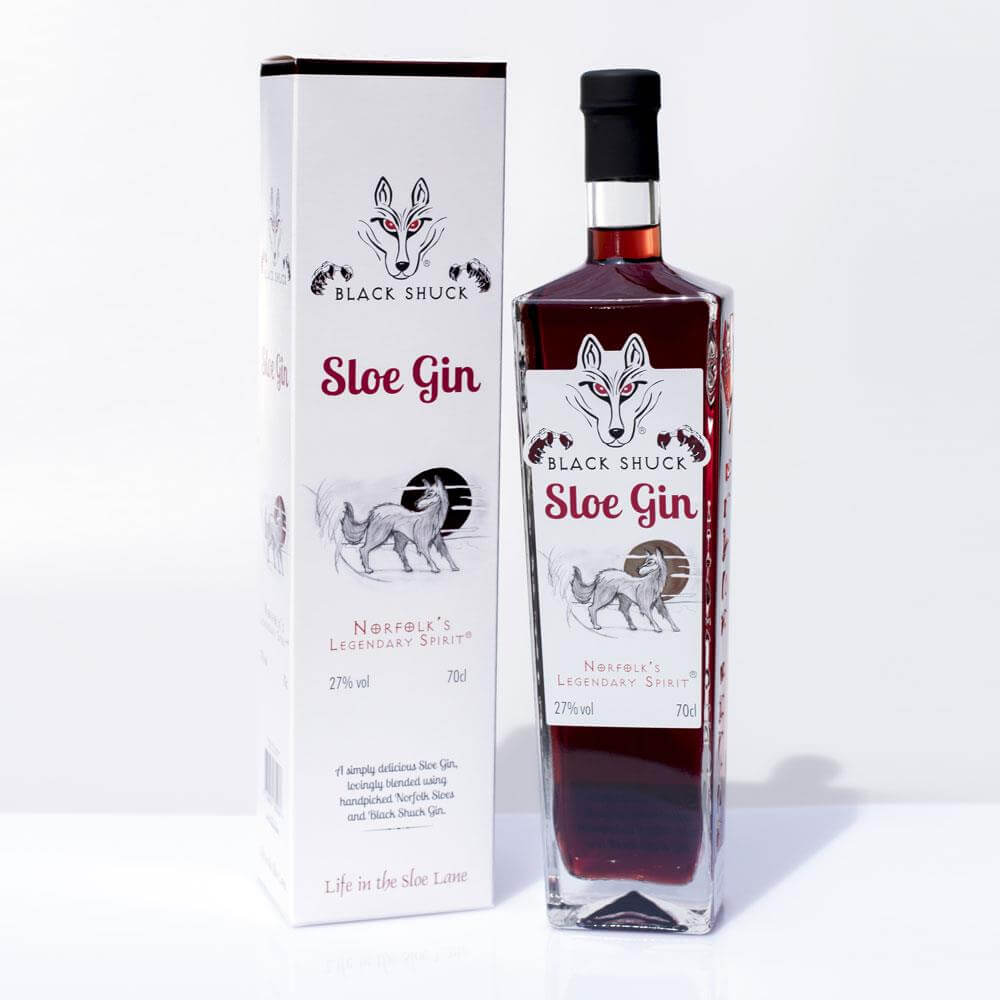 Black Shuck Sloe Gin 70cl